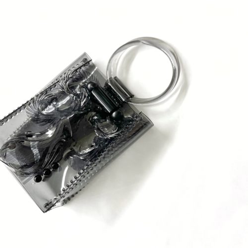お買取したマメクロゴウチのPVCミニバッグ