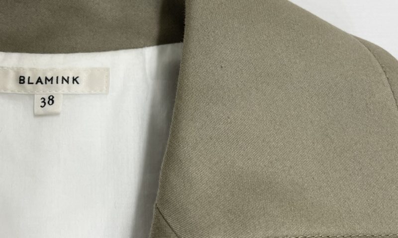 ブラミンク ノースリーブ サファリジャケット-