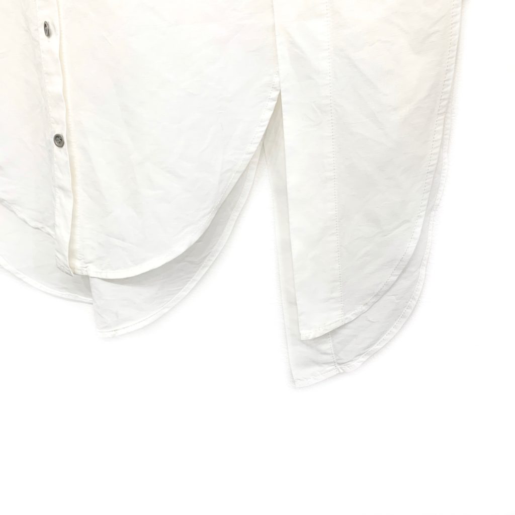 お買取したナゴンスタンスのC Liタッサーオーバーシャツ裾の写真