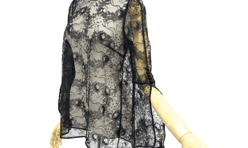 mame kurogouchi river lace blouse 