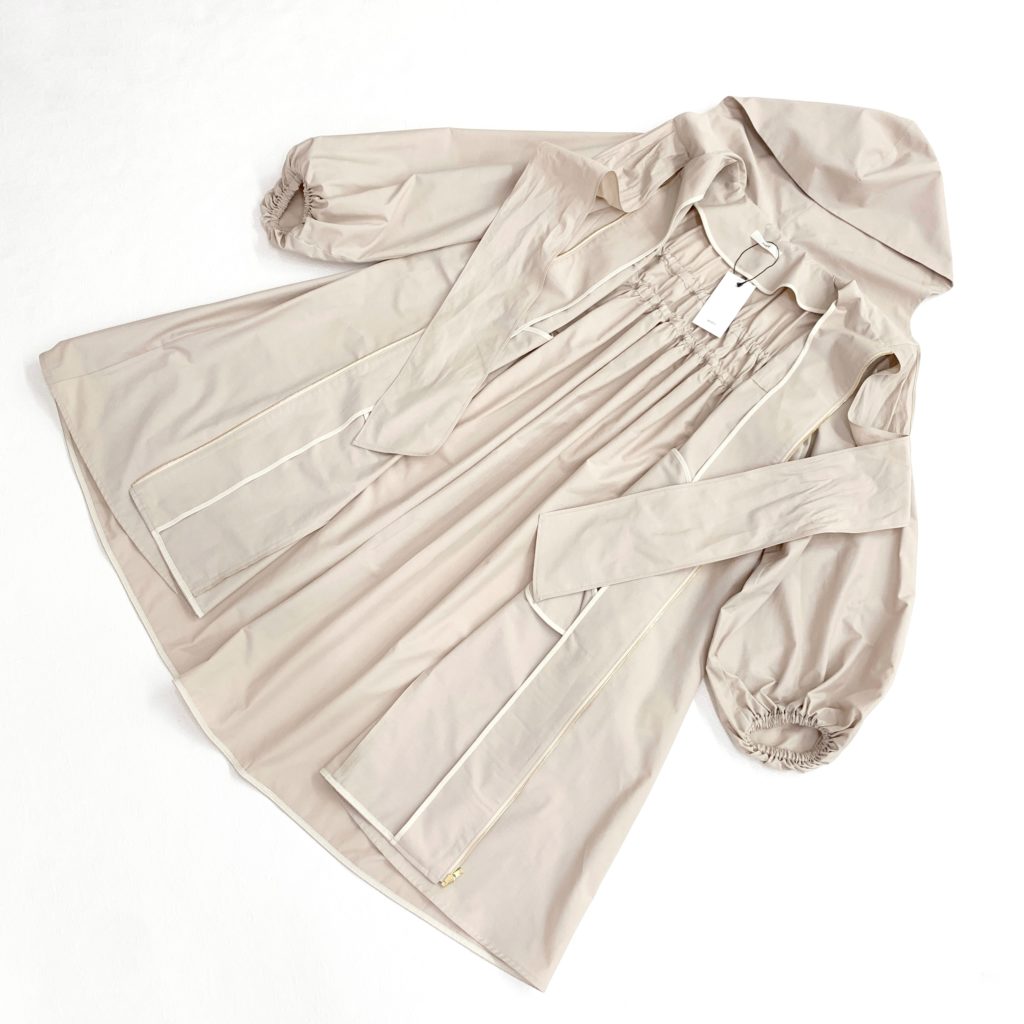 yoriのビッグリボン撥水ロングパーカーは可愛いだけじゃない  