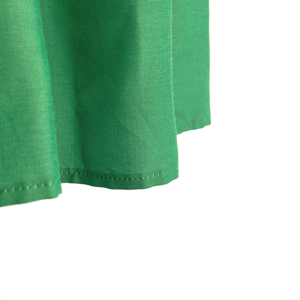 マメクロゴウチ22SSコレクションSilk Cotton Flared Skirt光沢感のあるシルクコットン